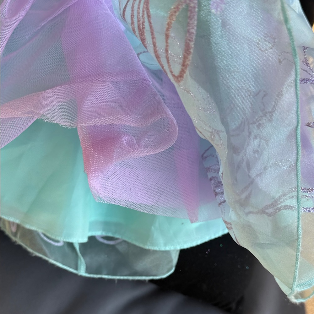 Disney’s Ariel Mermaid Princess Kids Costume - Size 5/6 - Picture 7 of 11